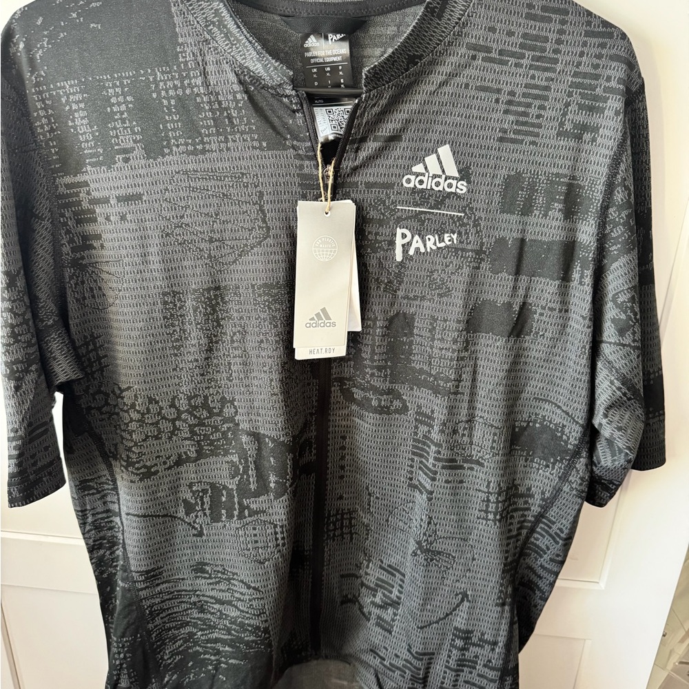adidas Parley Black Graphic Short-Sleeve Training Tee